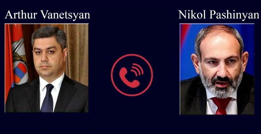 Նիկոլ Փաշինյանի և Արթուր Վանեցյանի գաղտնալսված հեռախոսազրույցը