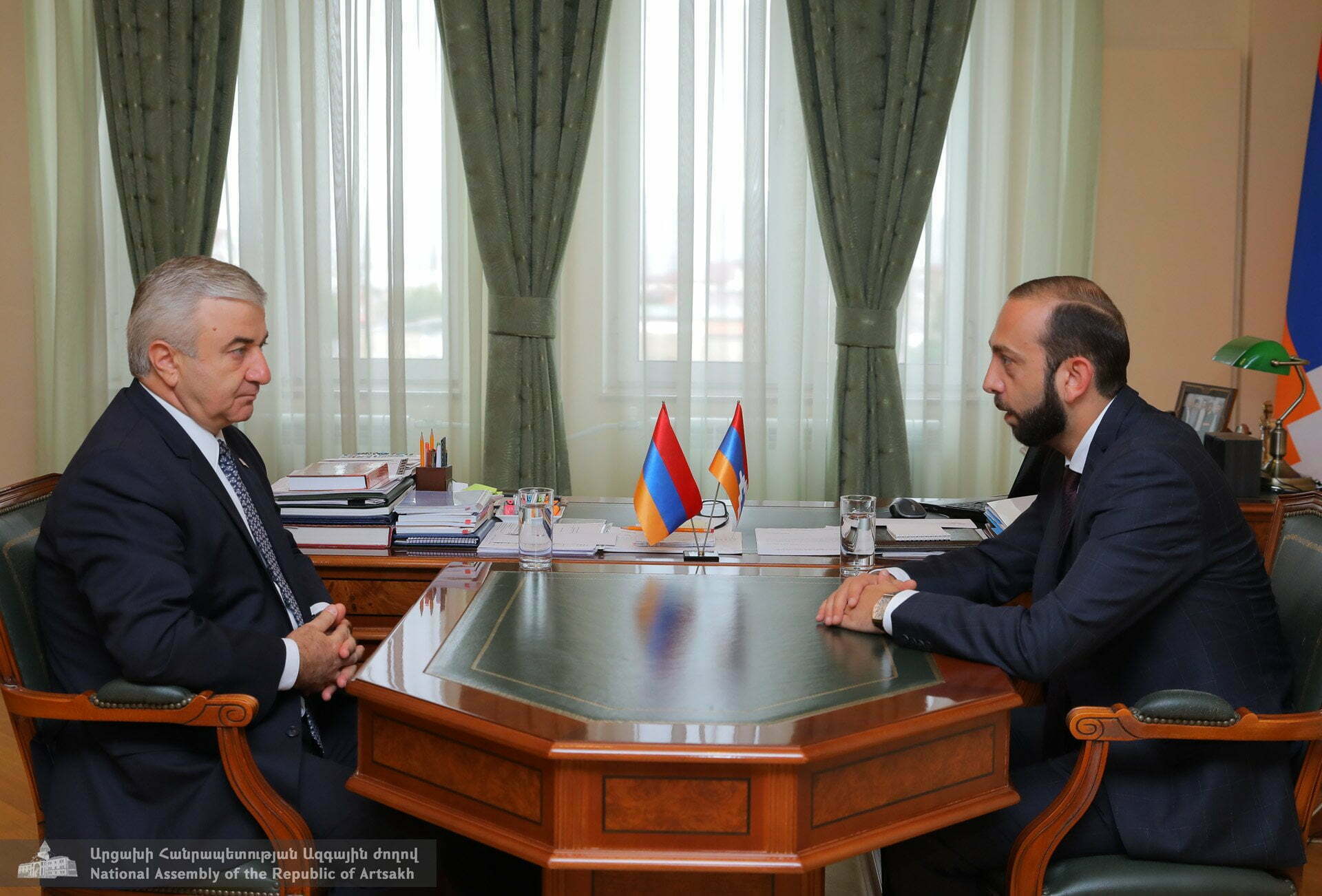 Տեղի է ունեցել Արարատ Միրզոյանի և Աշոտ Ղուլյանի առաձնազրույցը