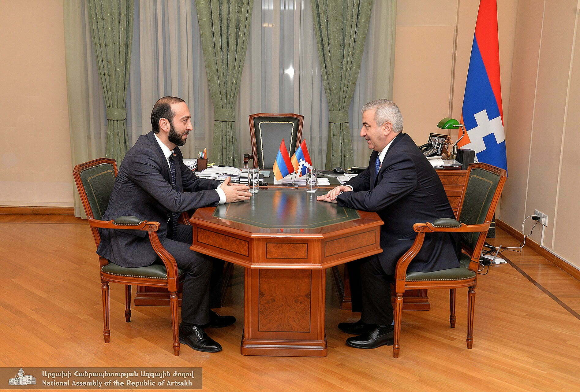 ՀՀ և Արցախի ԱԺ նախագահները հանդիպում են ունեցել