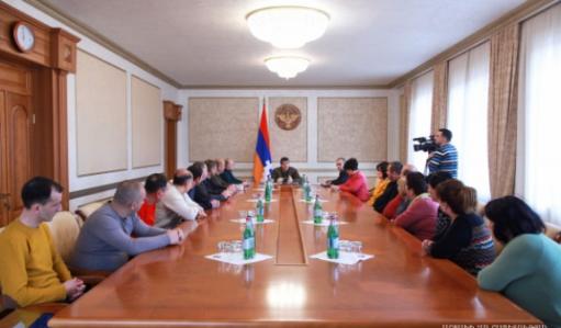 Արցախի նախագահը հանդիպել է շուշեցի տնտեսվարողների հետ