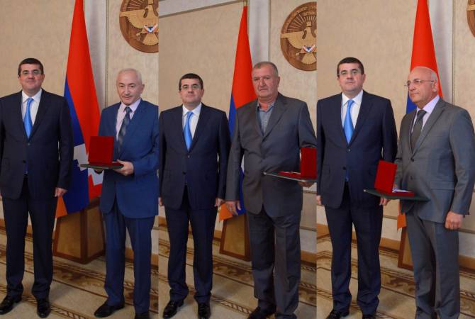 Վարդան Ավետիսյանին, Արթուր Ալեքսանյանին և Սամվել Գևորգյանին շնորհվել է Արցախի հերոս կոչում