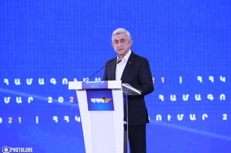 Ես մի ցանկություն ունեմ, որպեսզի մեր համակիրները պատրաստվում են պայքարել մեր երկրի ապագայի համար. Սարգսյան