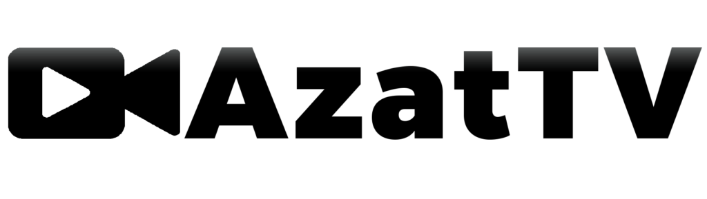 azat tv logo black