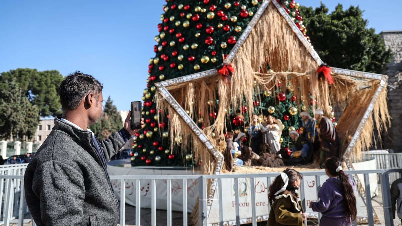 Bethlehem celebrates Christmas again in 2025 after two years of mourning for Gaza, as locals and vis