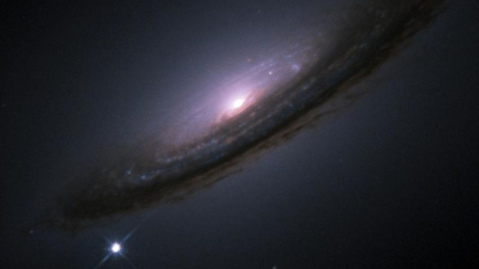 Universe collapsing fireball illustration
