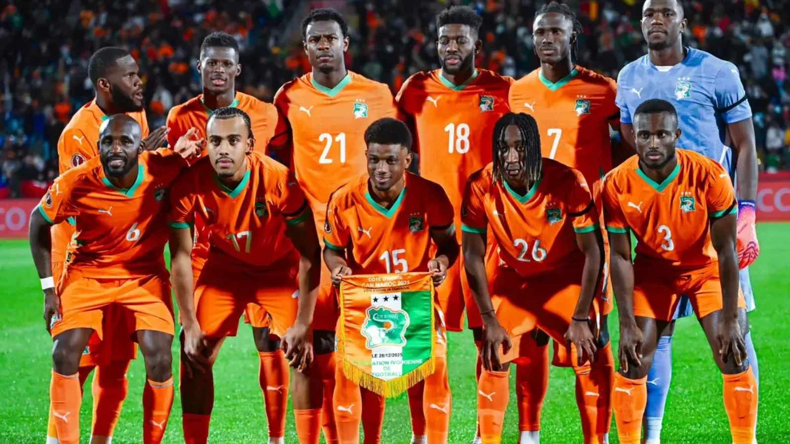 Gabon vs Ivory Coast football action