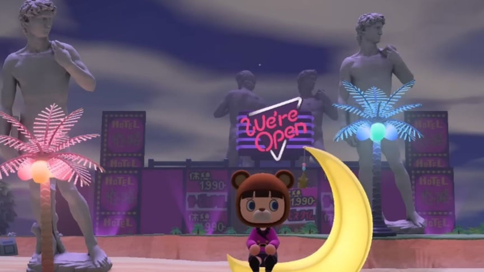Adult-themed Animal Crossing island
