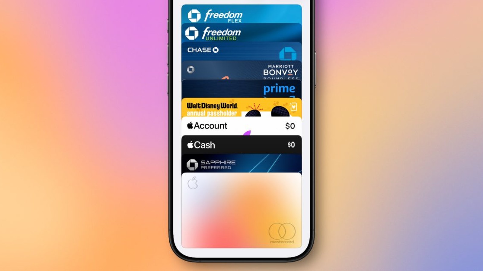 Apple Card with JPMorgan Chase branding