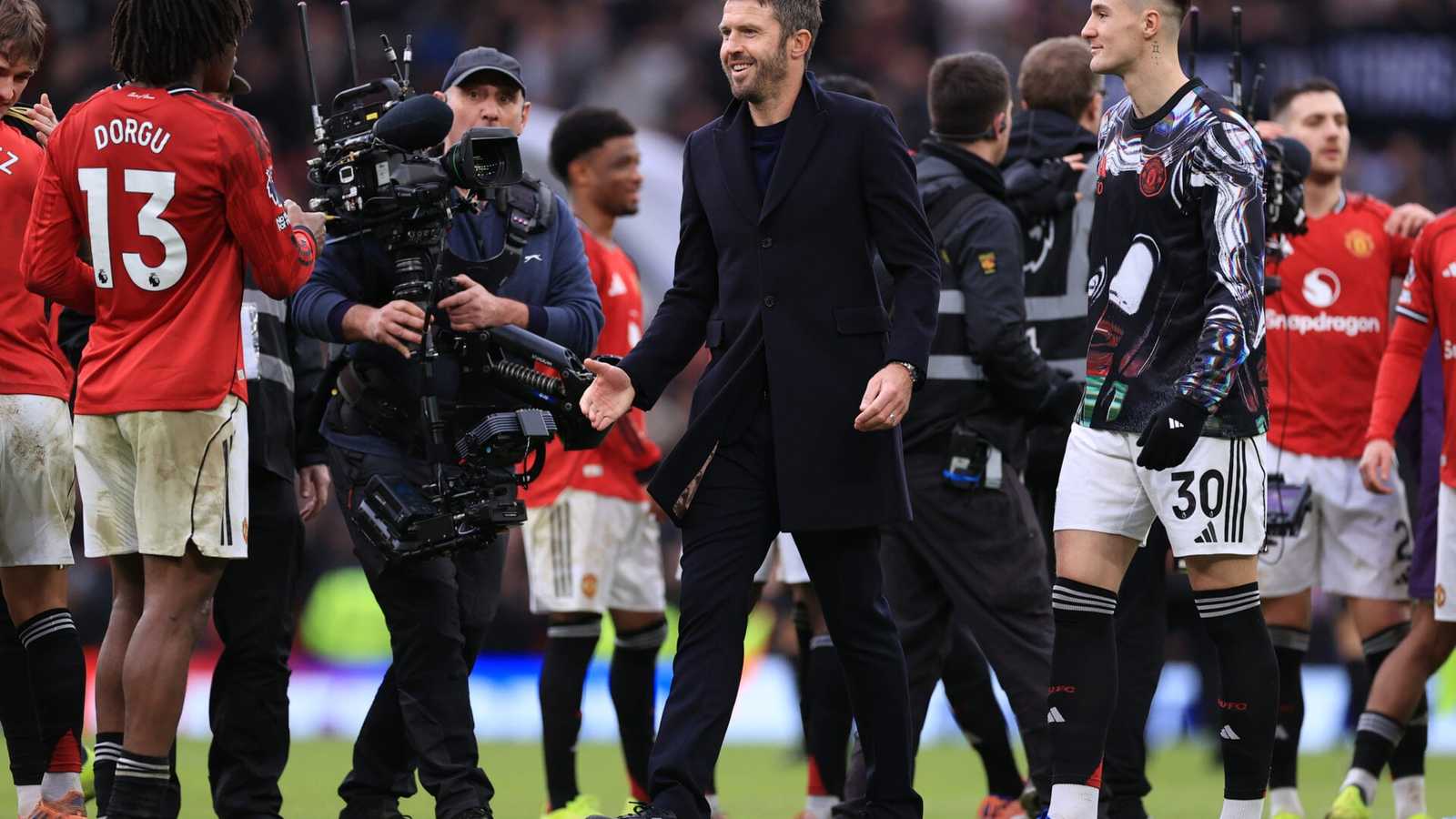 Manchester United vs Manchester City football match