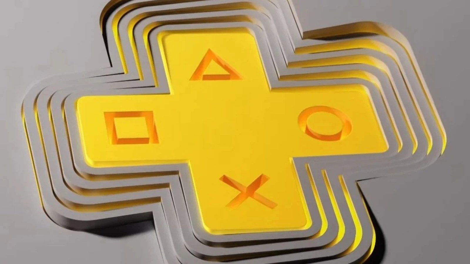 PlayStation Plus logo with game titles