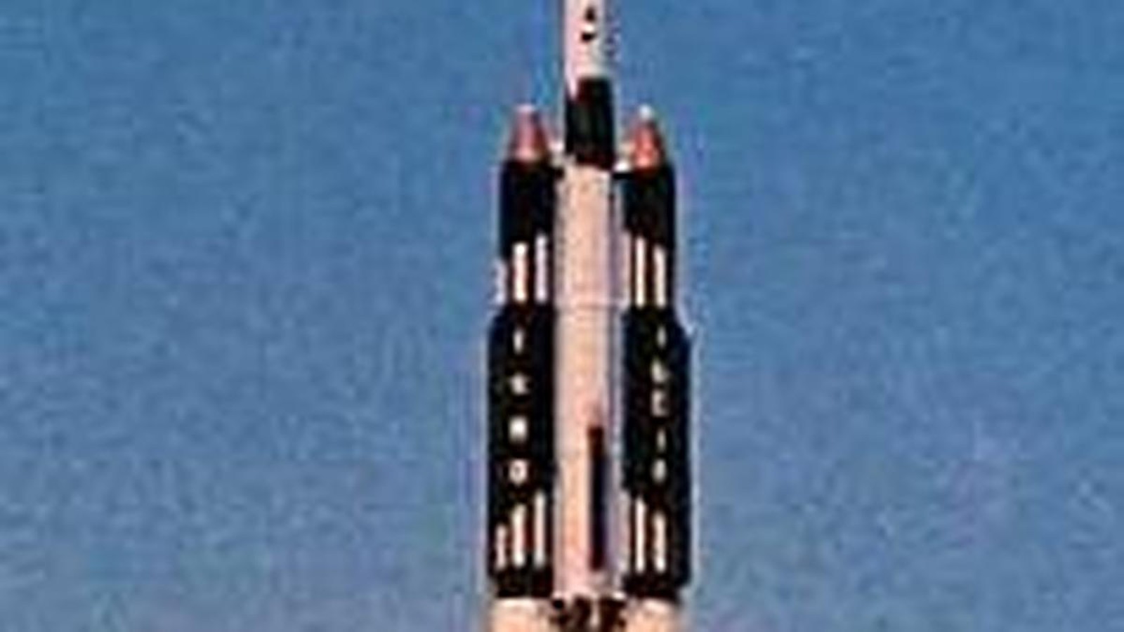 Polar Satellite Launch Vehicle ascending