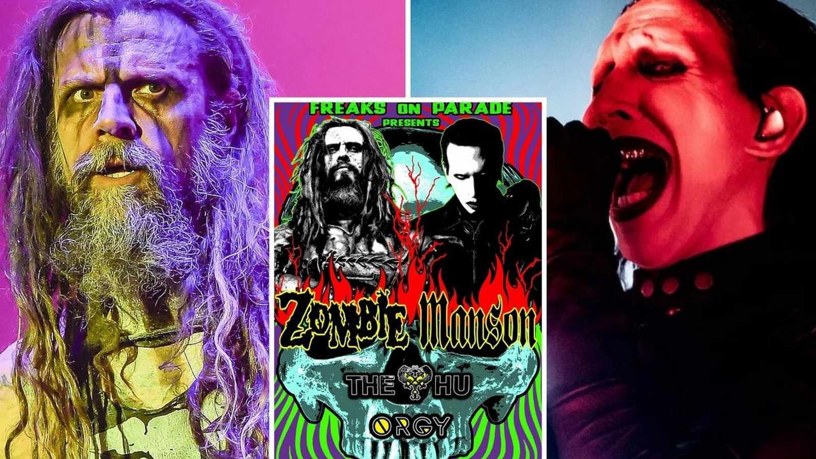 Rob Zombie and Marilyn Manson