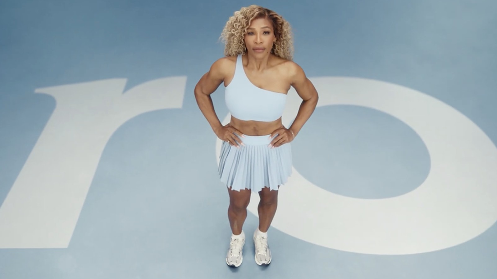 Serena Williams in a health campaign