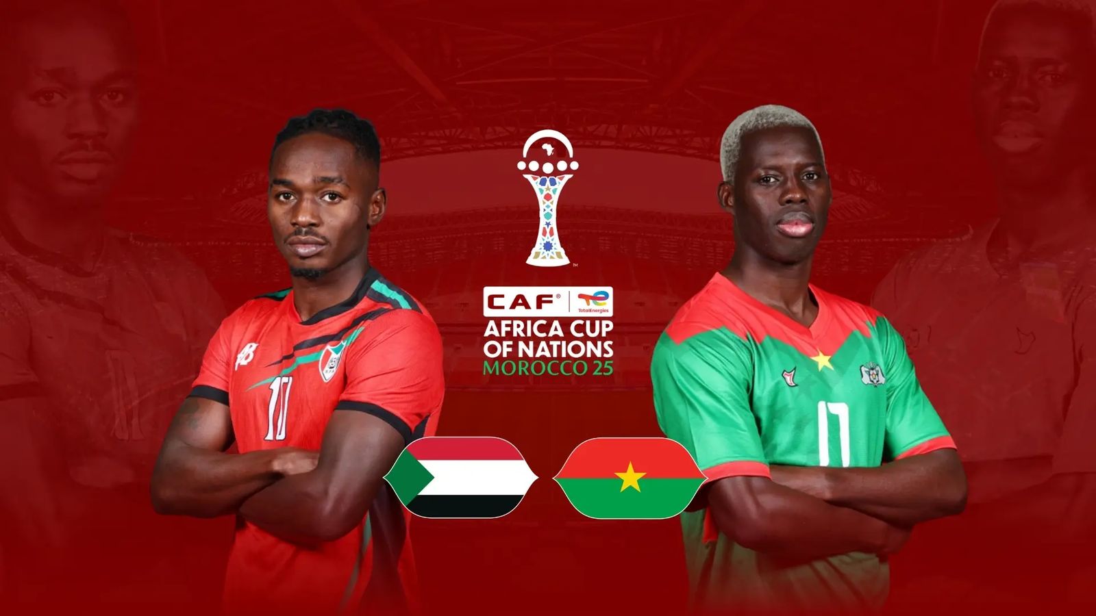Sudan vs Burkina Faso match action