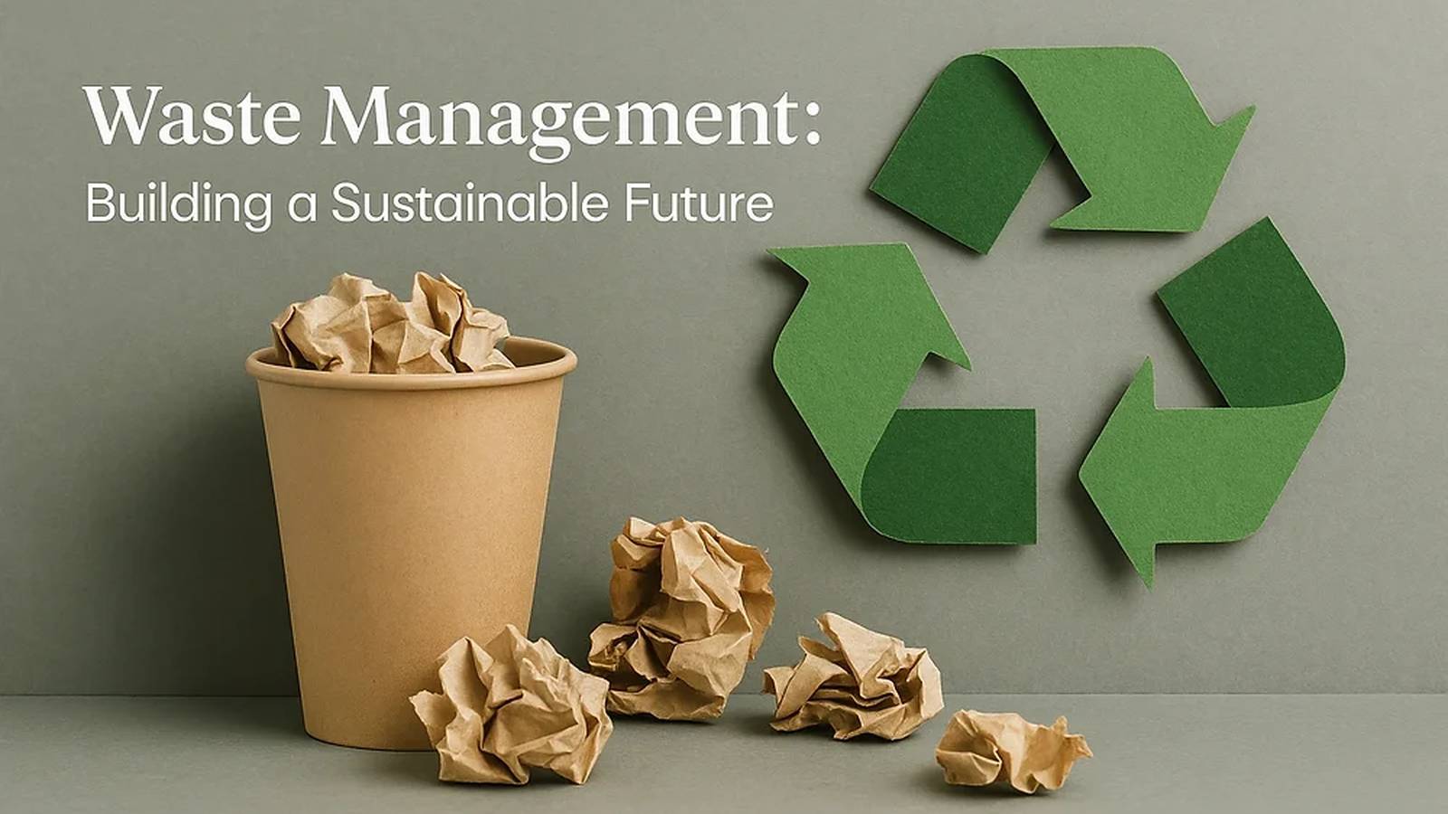 Waste disposal and recycling infrastructure