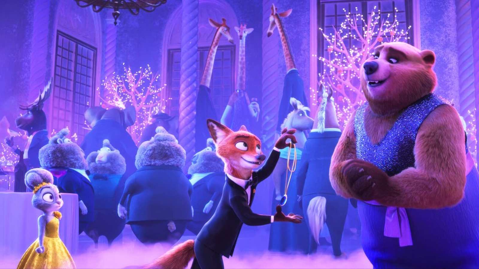 Animated animal characters artwork