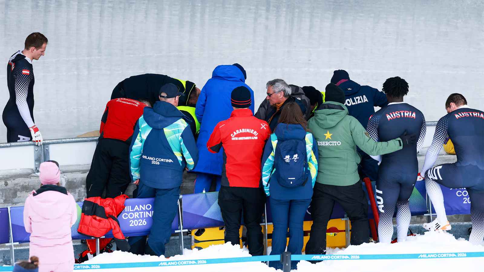 Austrian Bobsled Crash
