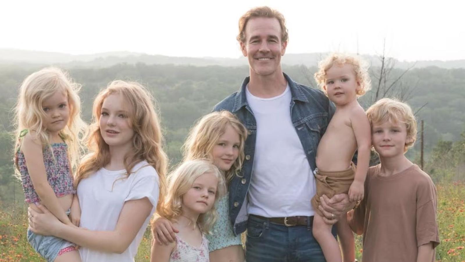 James Van Der Beek's Family