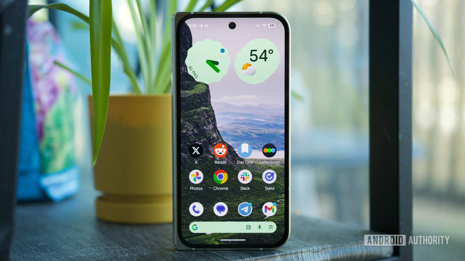 Android 17 Beta logo on a smartphone screen