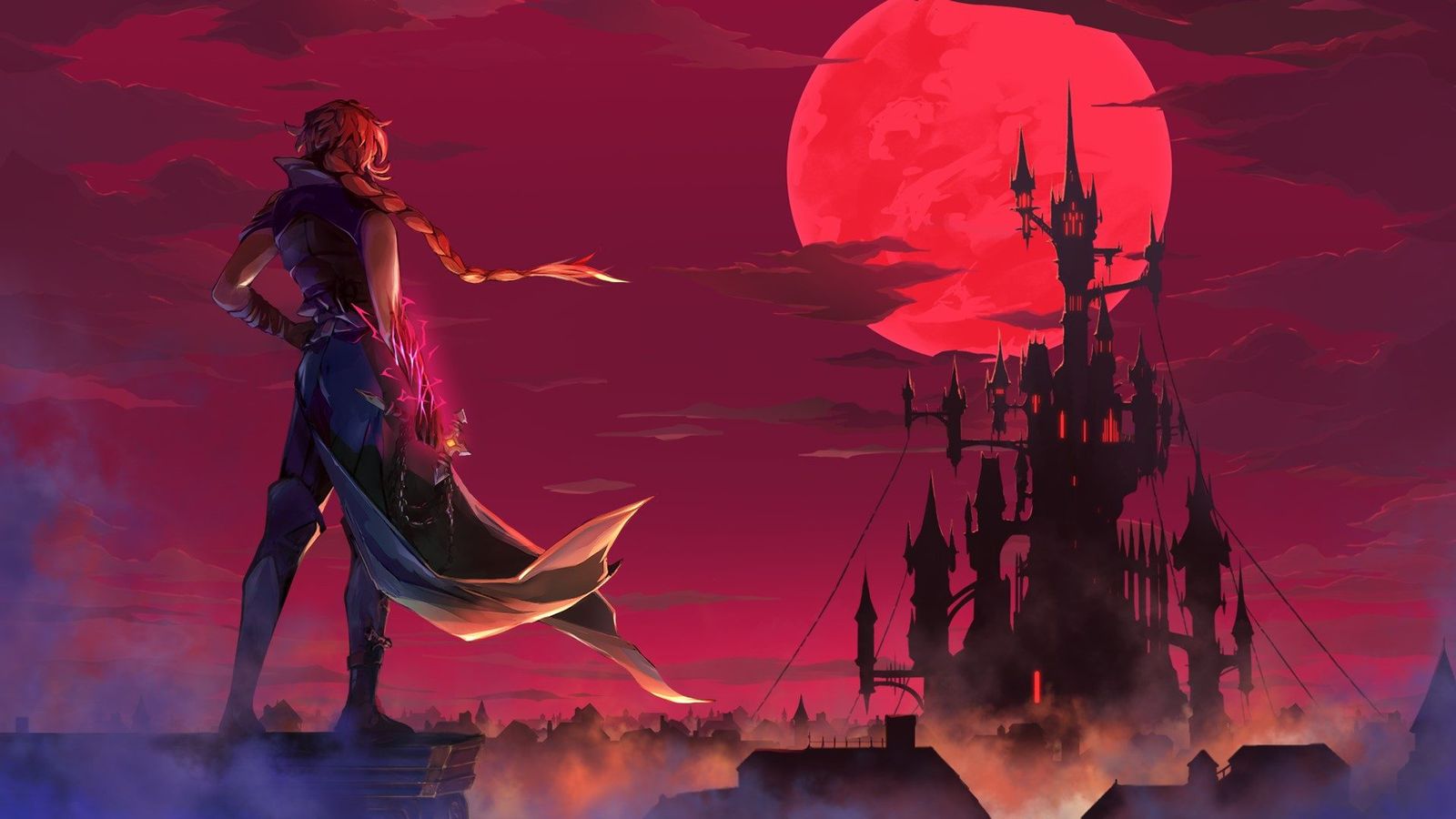 Castlevania Belmonts Curse game logo