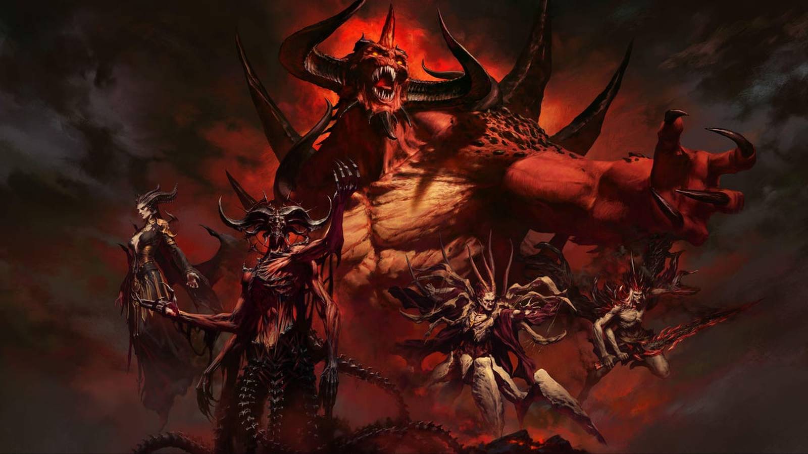 Warlock character summoning demons