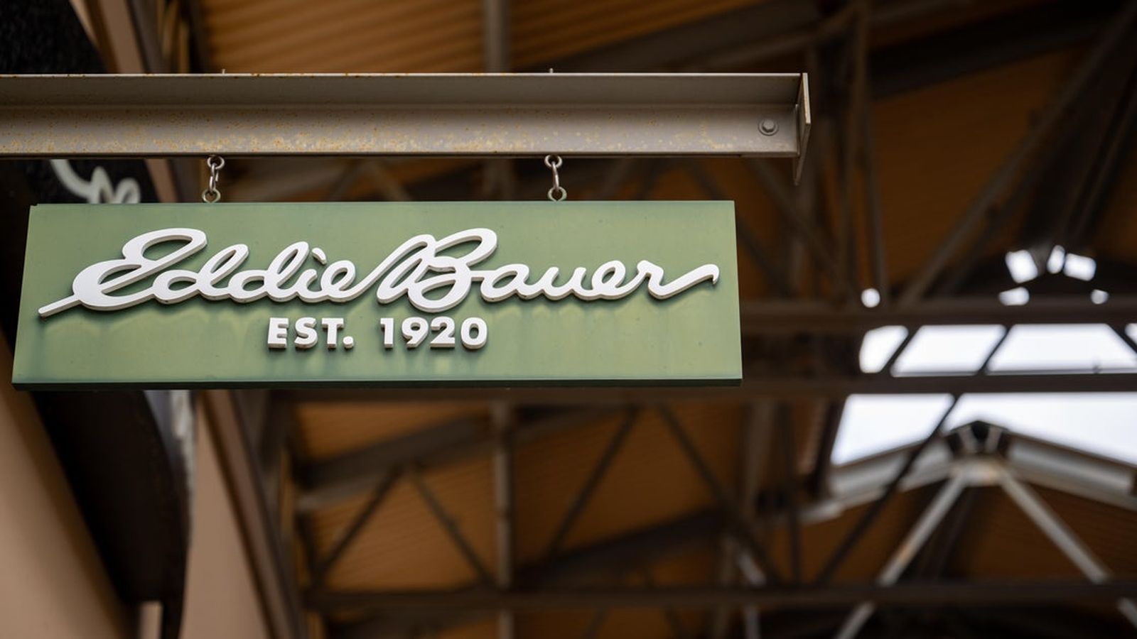 Eddie Bauer retail store entrance