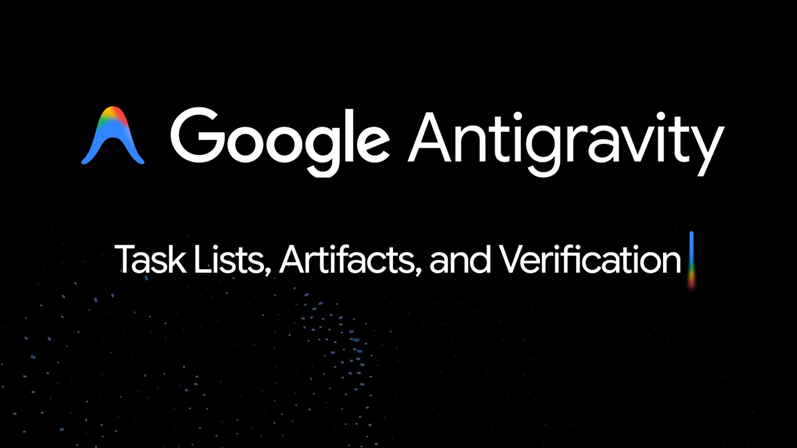 Google Antigravity platform interface