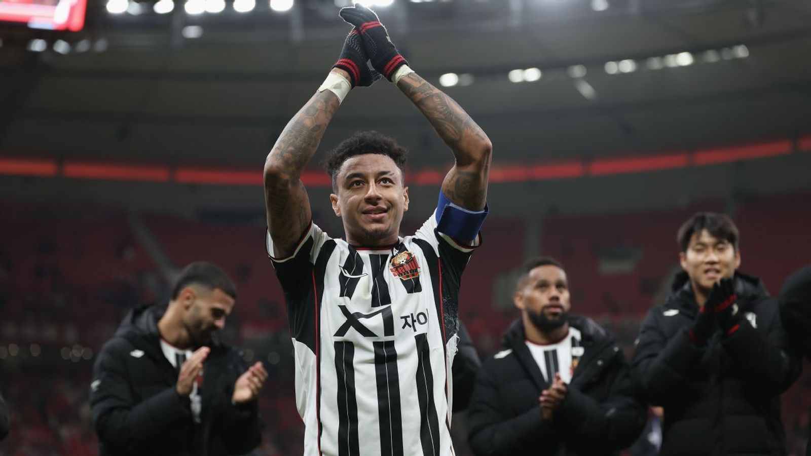 Jesse Lingard in football kit