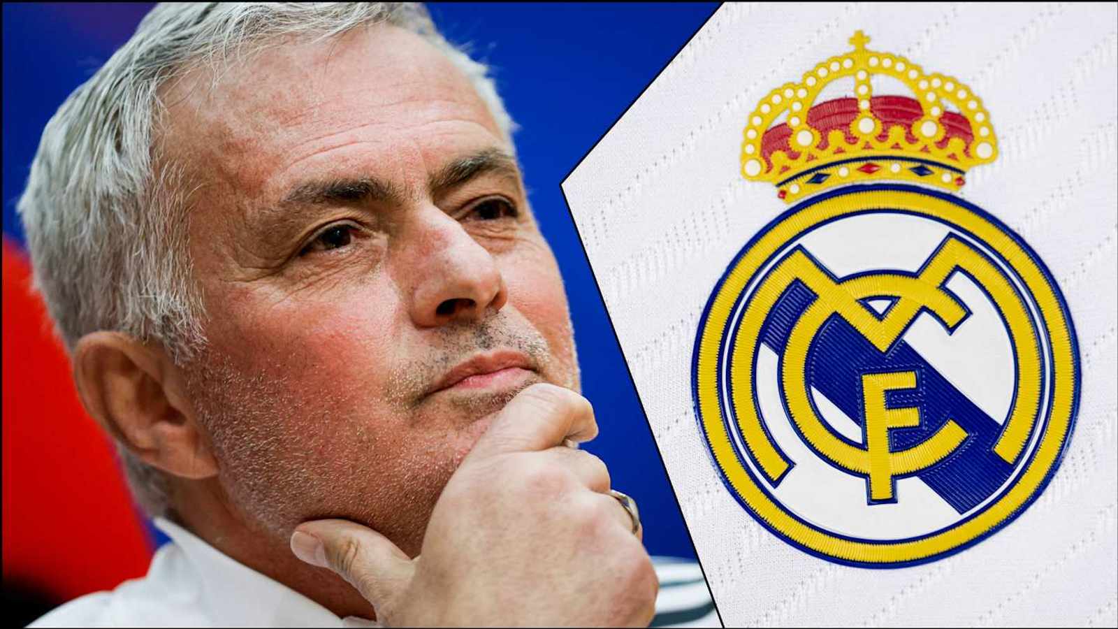 Jose Mourinho on the sidelines