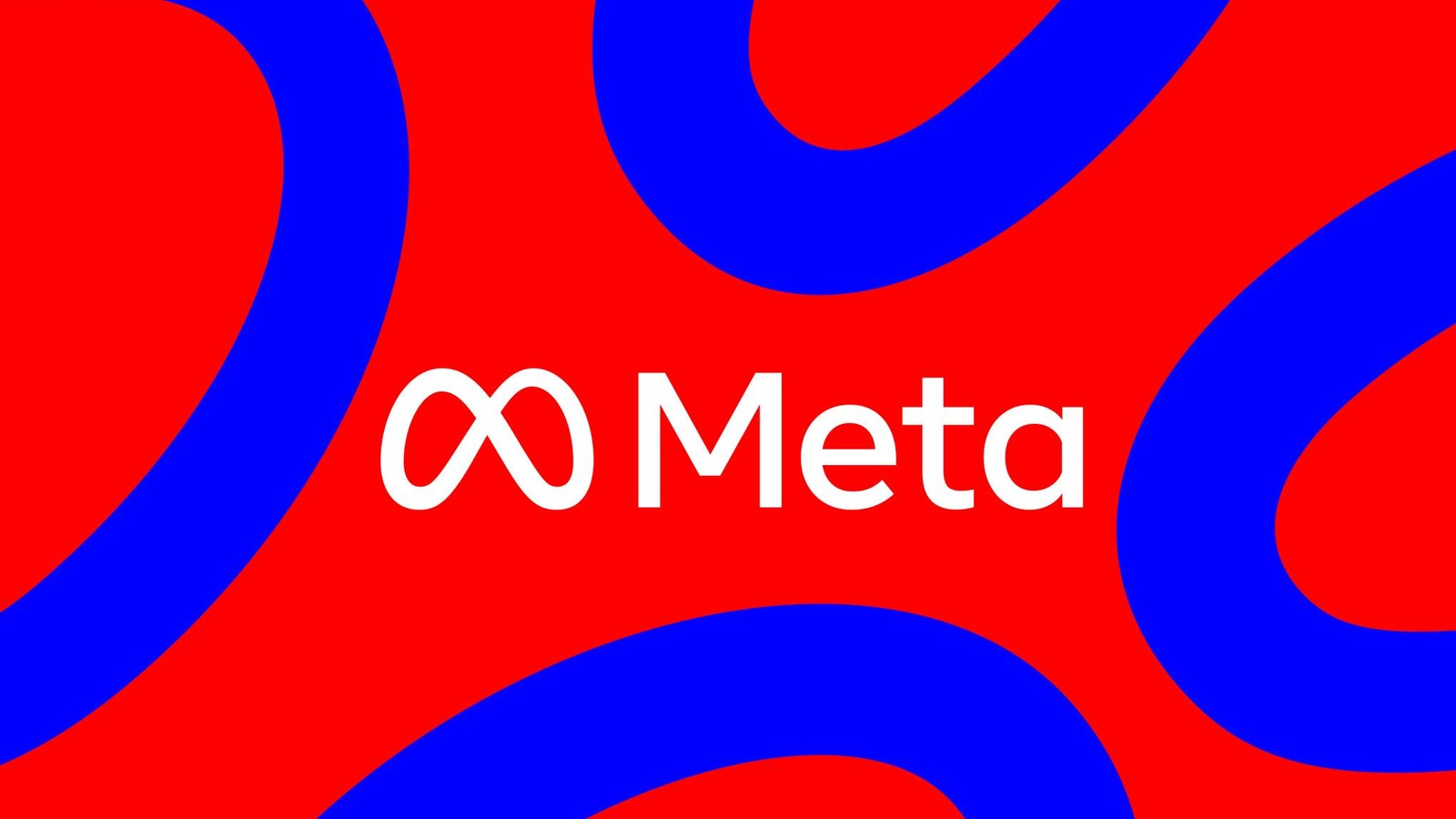 Smartwatch with Meta logo concept