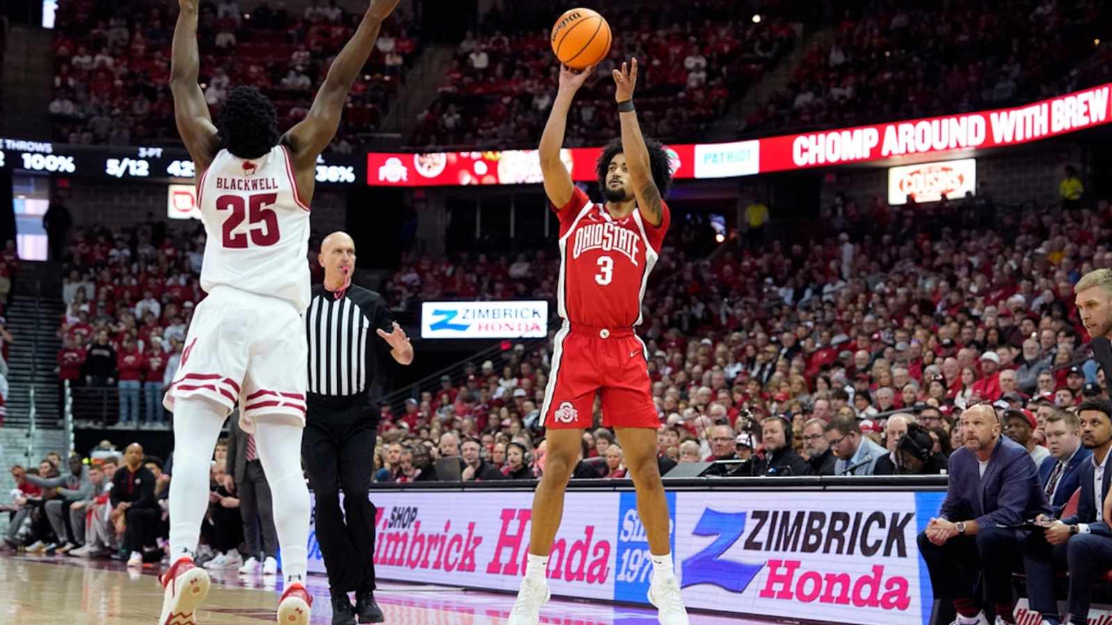 Basketball players in action