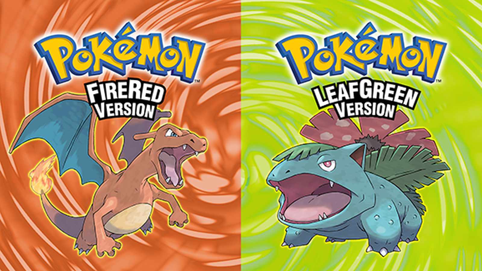 Pokémon FireRed and LeafGreen game covers