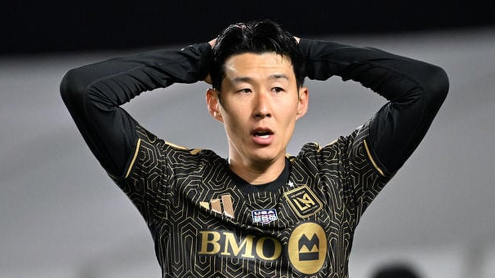 Son Heung-Min in LAFC uniform