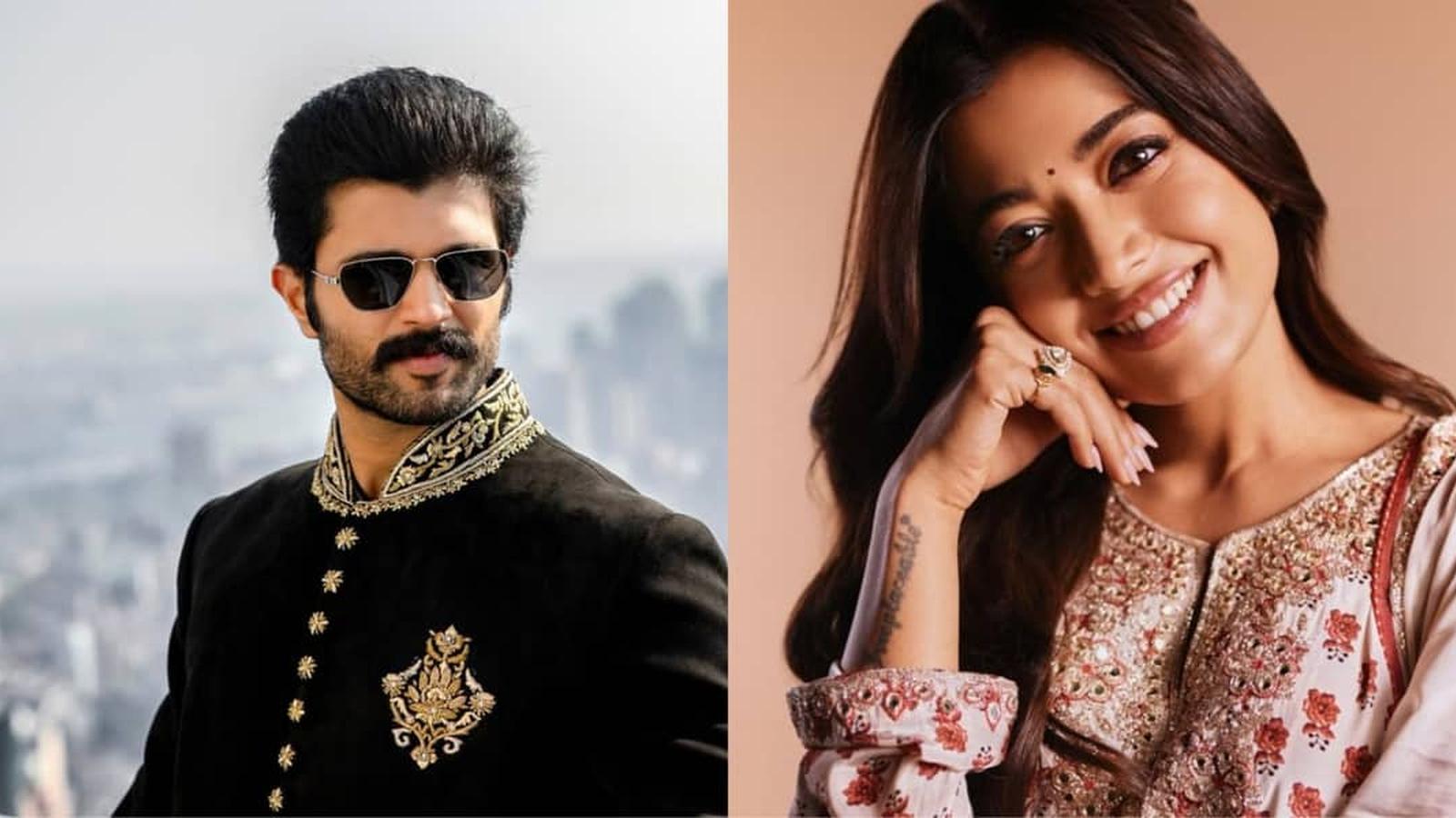 Actors Vijay Deverakonda and Rashmika Mandanna
