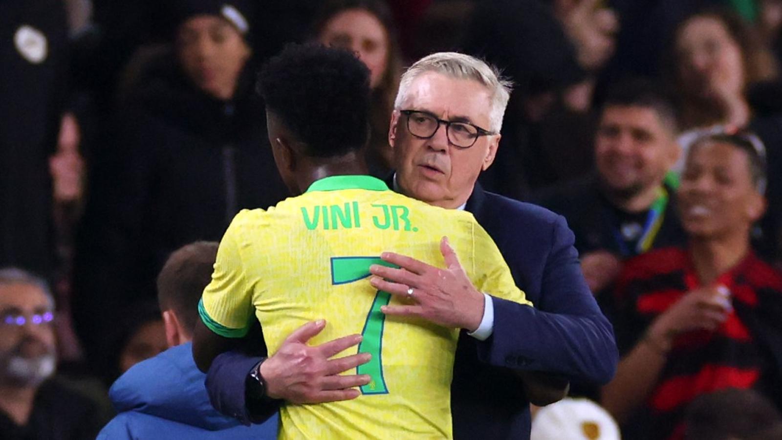Vinícius Júnior celebrating goal