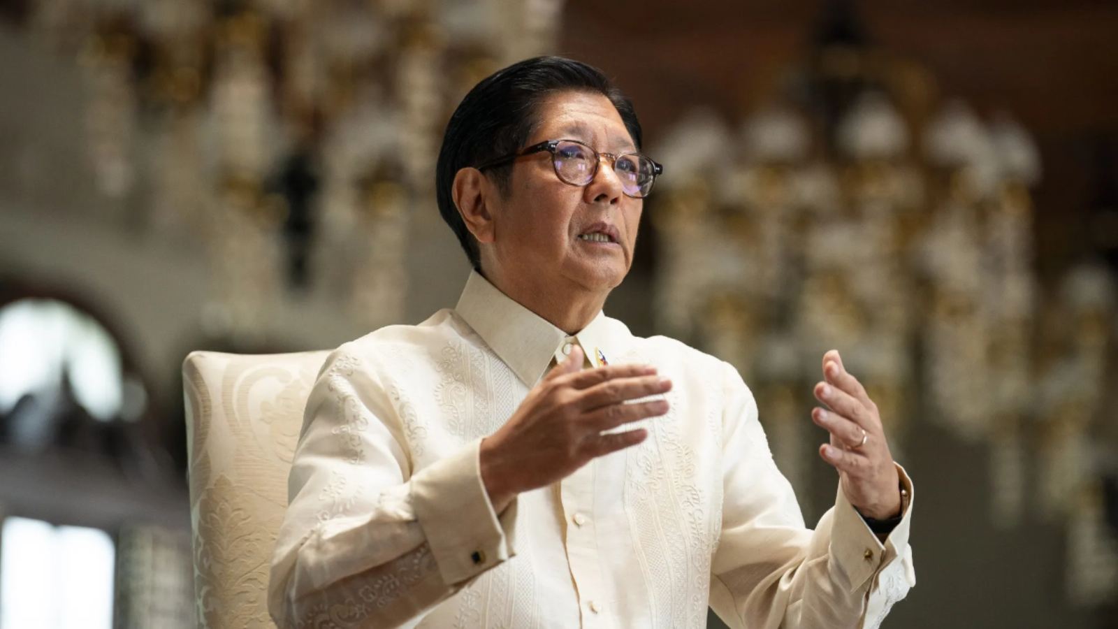 President Marcos addressing the nation