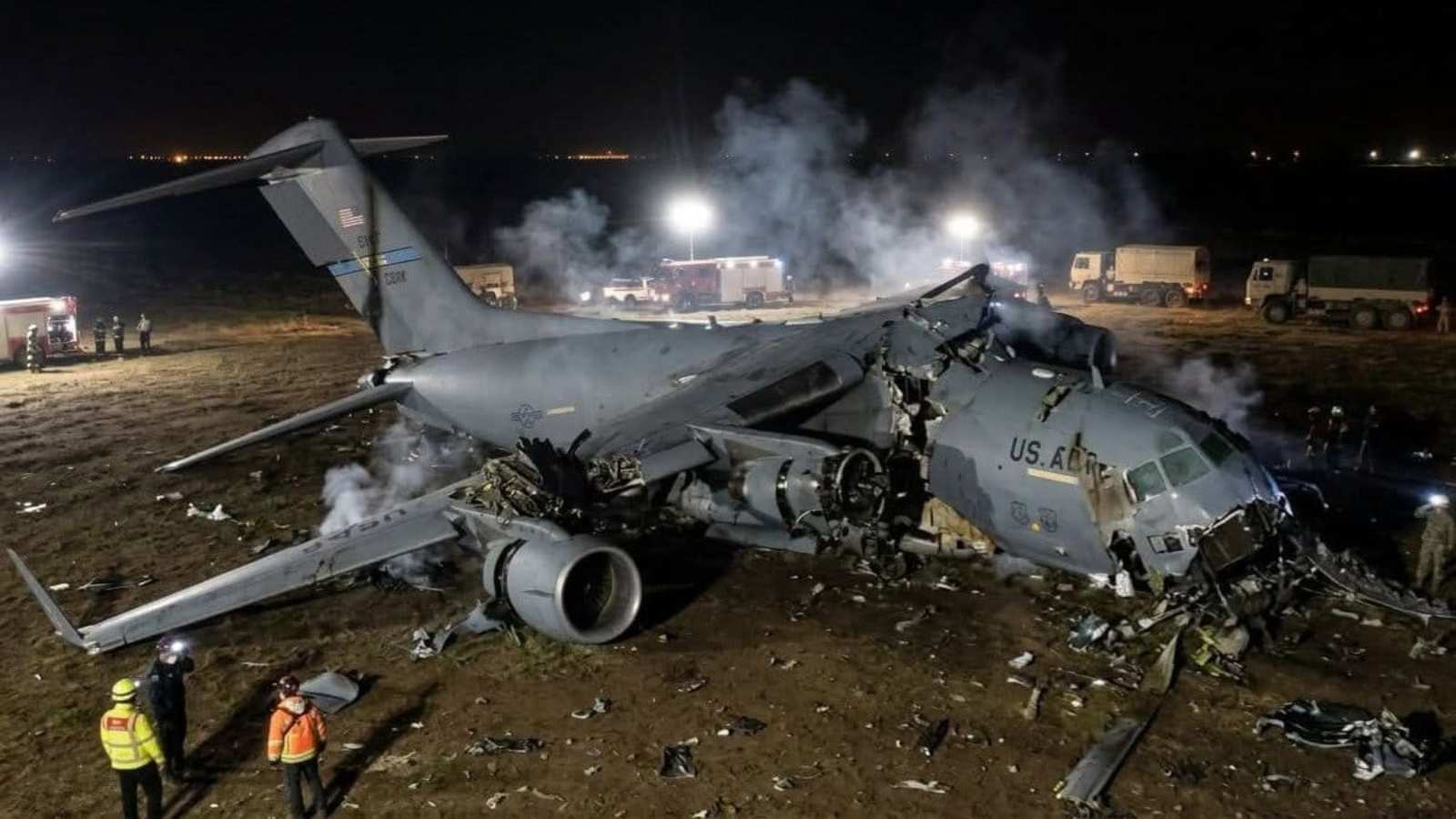 US Military Refuelling Plane Crashes