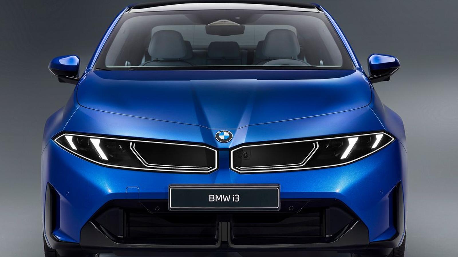 BMW i3 electric sedan front view