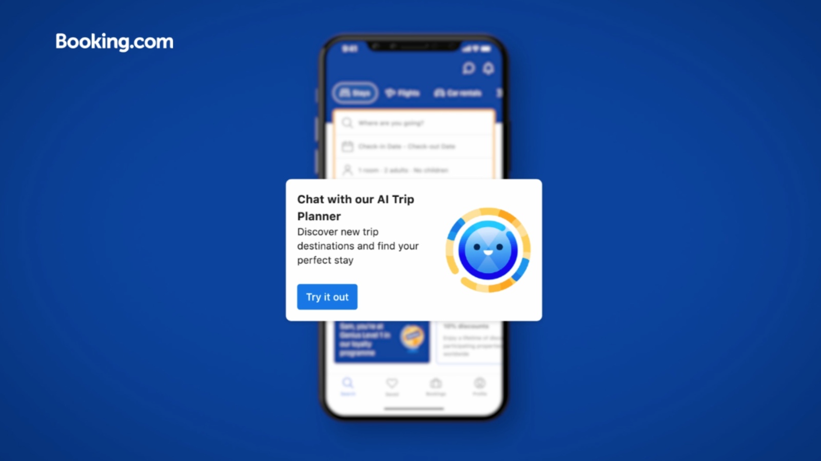 booking.com AI chat
