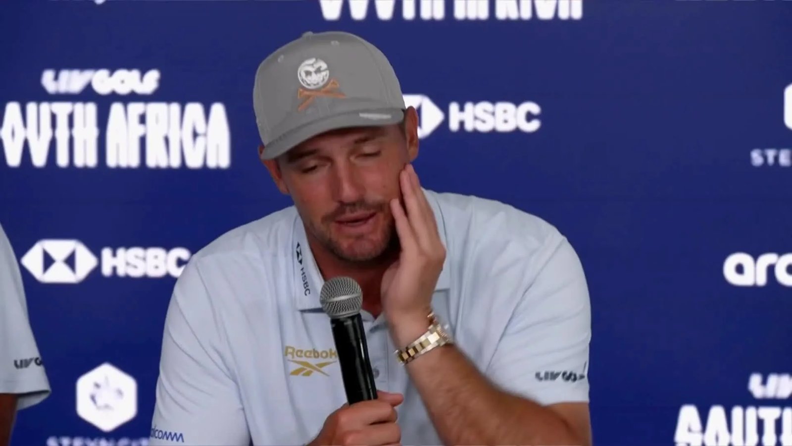 Bryson DeChambeau at golf tournament