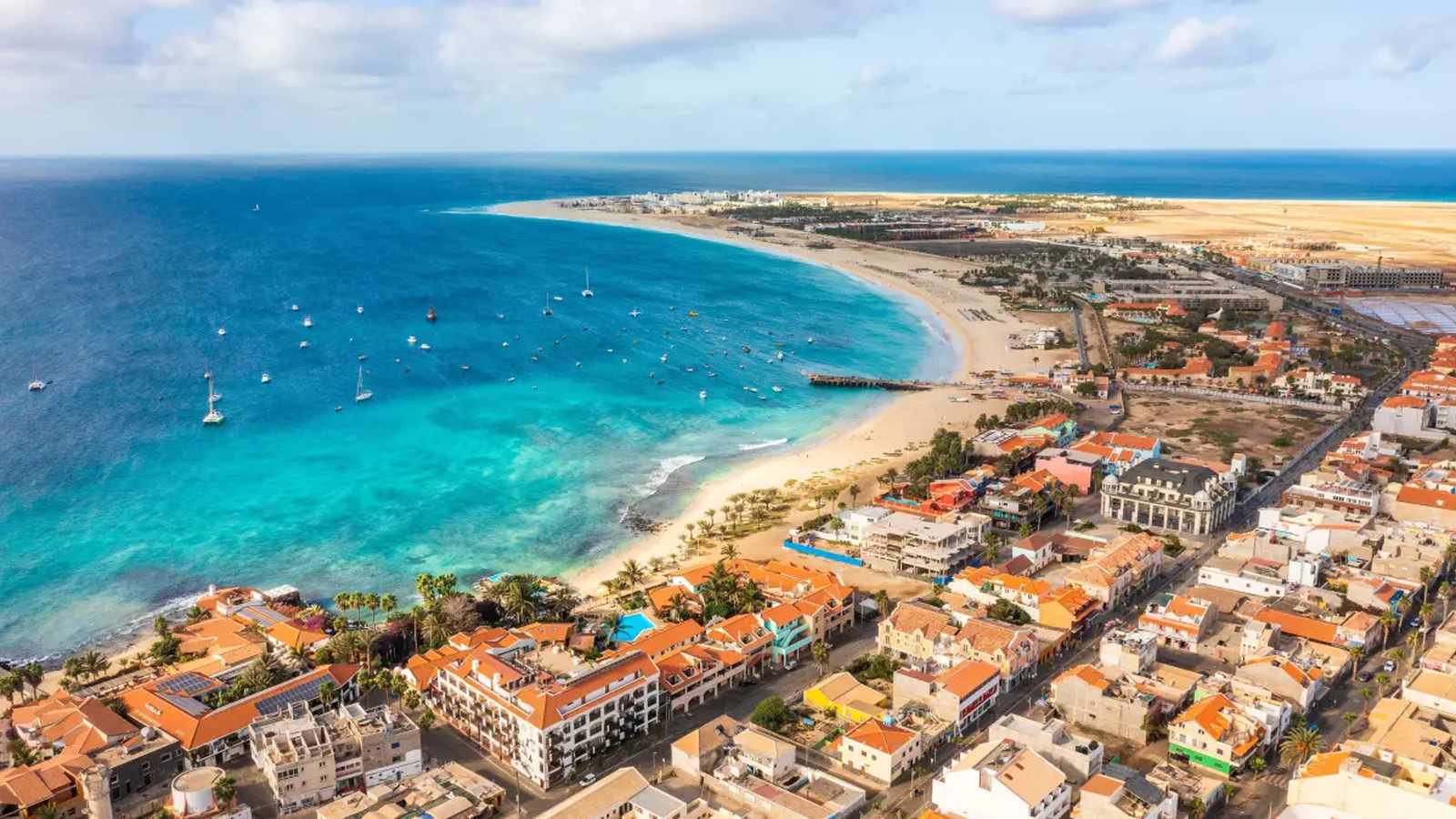 Resort area in Cape Verde