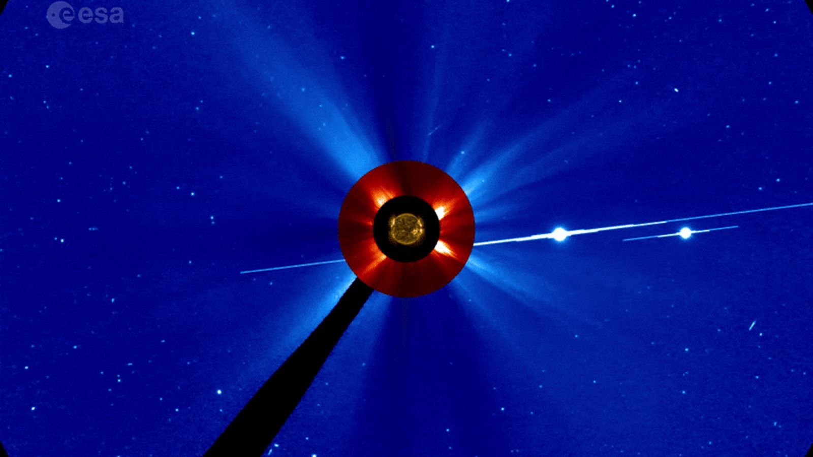 ESA Mars orbiters in space