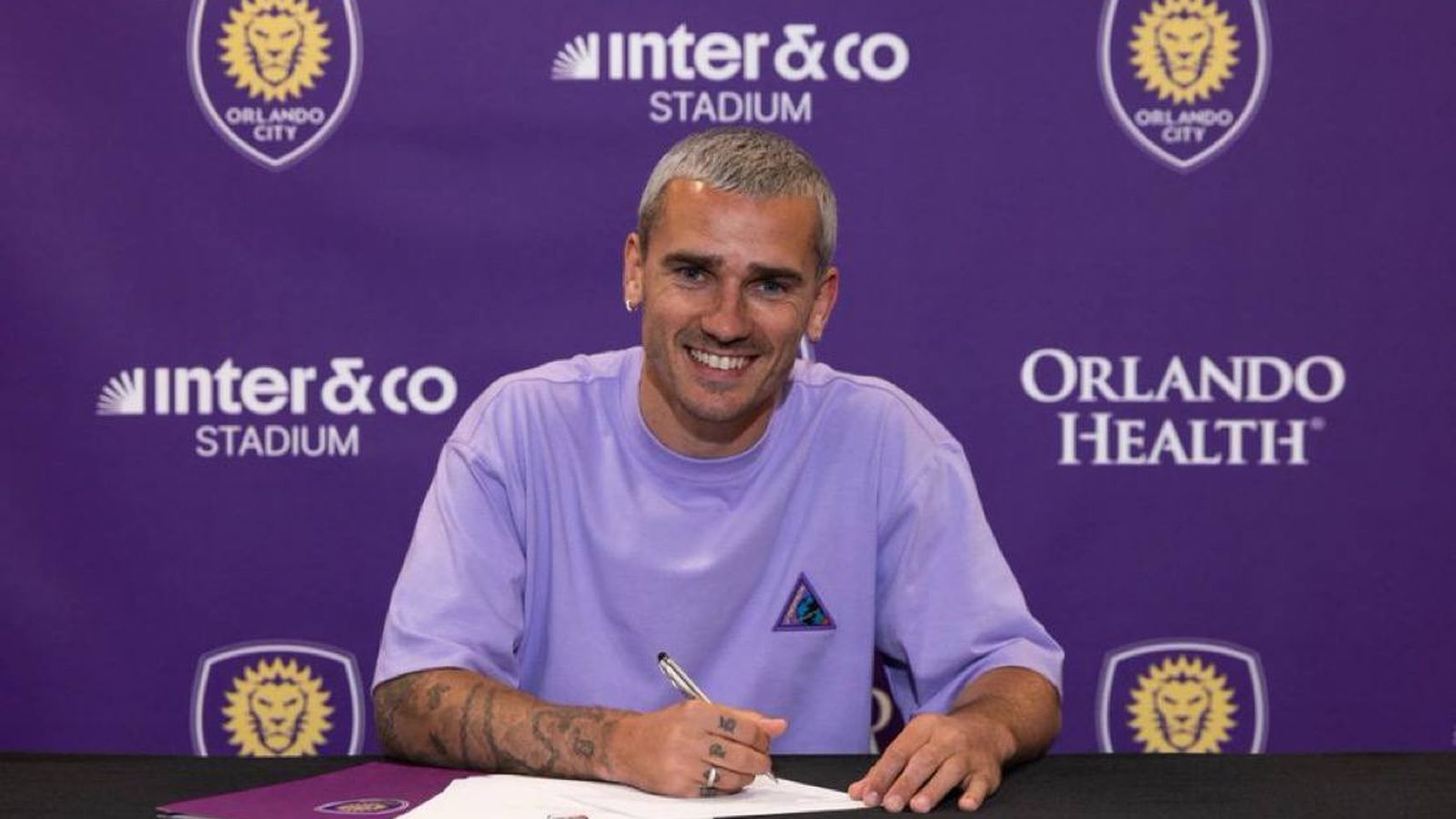 Antoine Griezmann in Orlando City kit