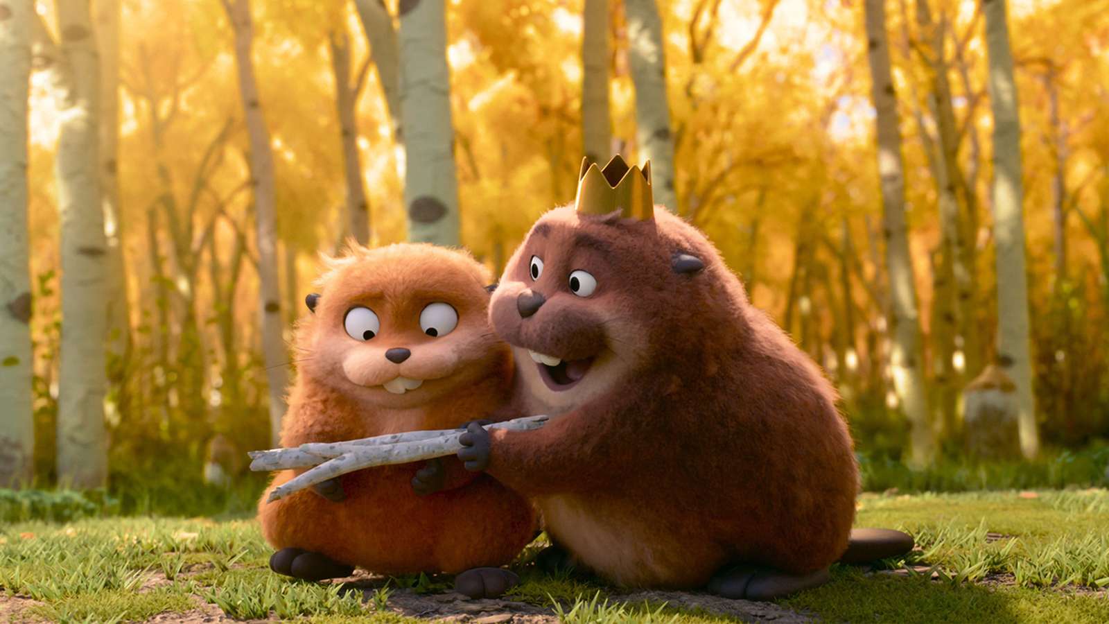 Animated beaver character from Hoppers