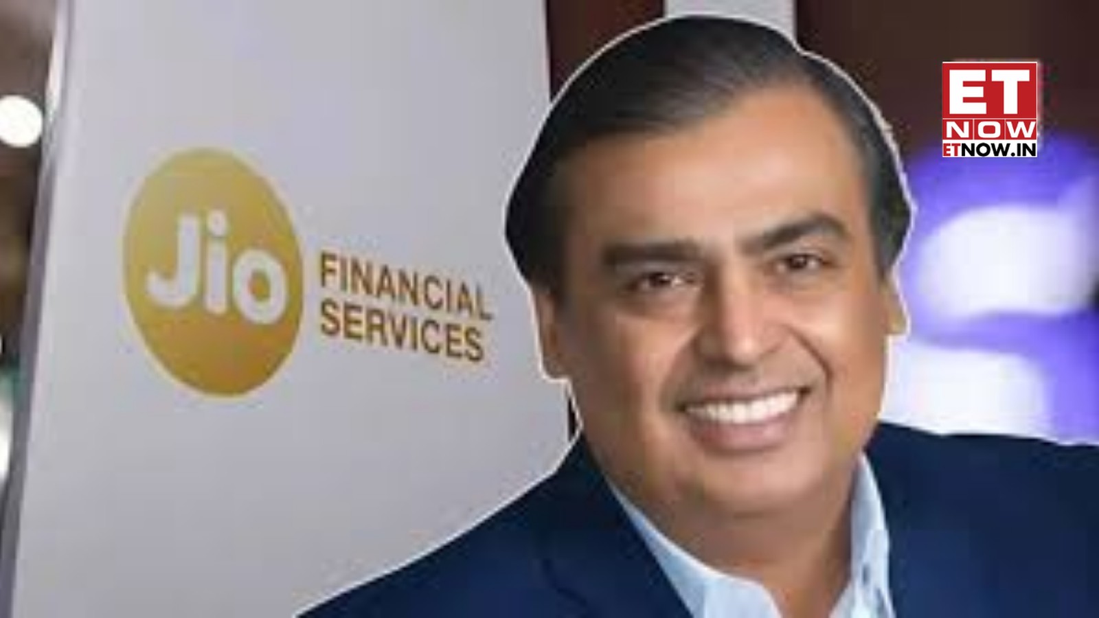 Jio Financial Services corporate signage