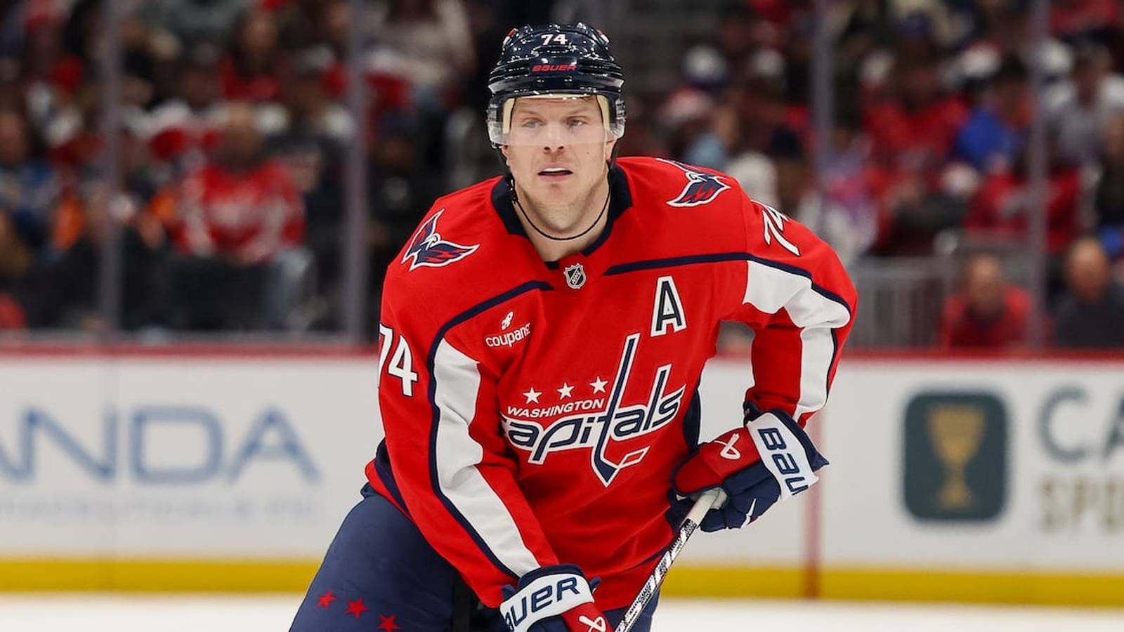 John Carlson in Washington Capitals uniform