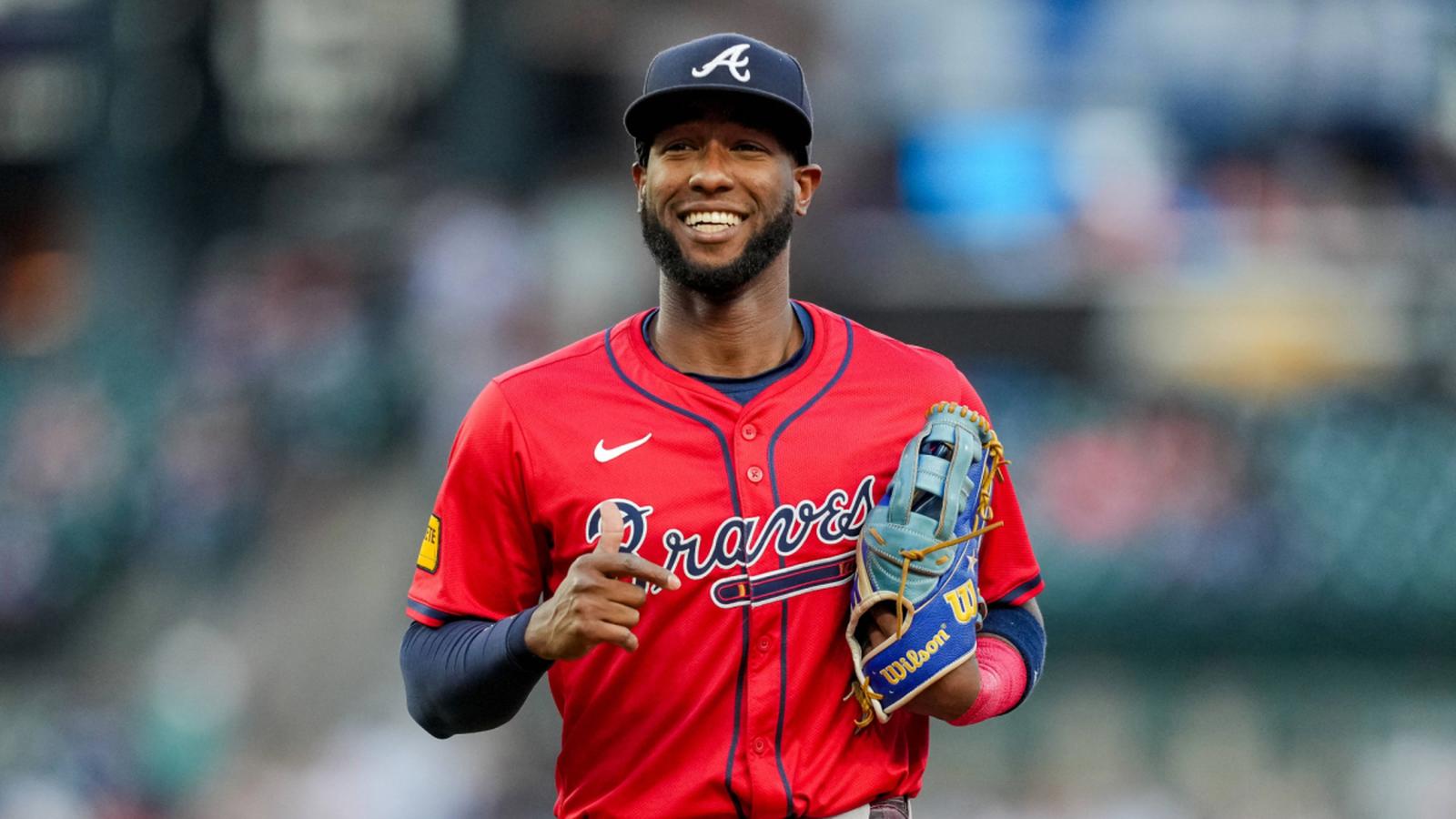 Jurickson Profar in Atlanta Braves uniform