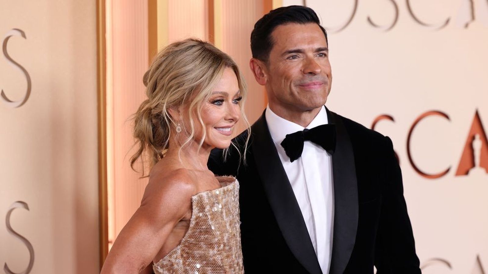 Kelly Ripa and Mark Consuelos hosting Live with Kelly Mark