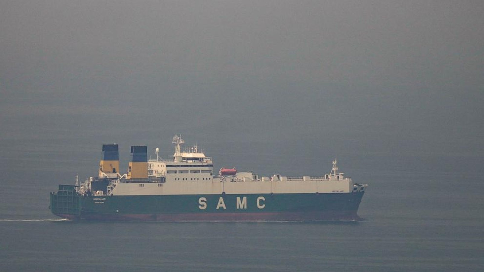 Oil tanker ship at sea