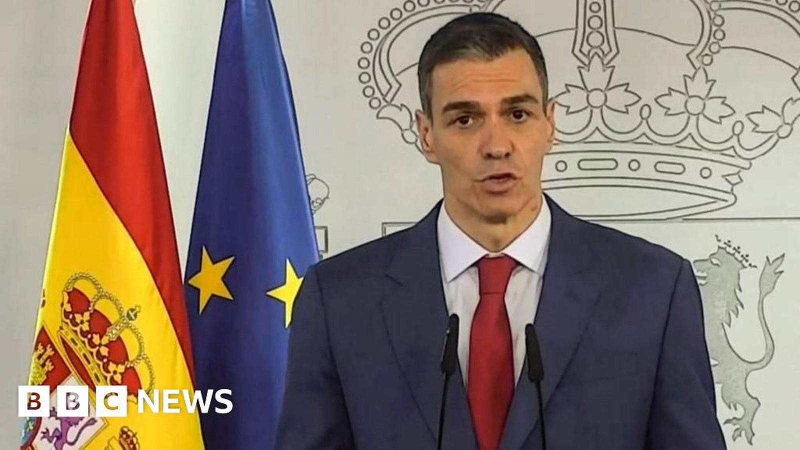 Spanish Prime Minister Pedro Sánchez